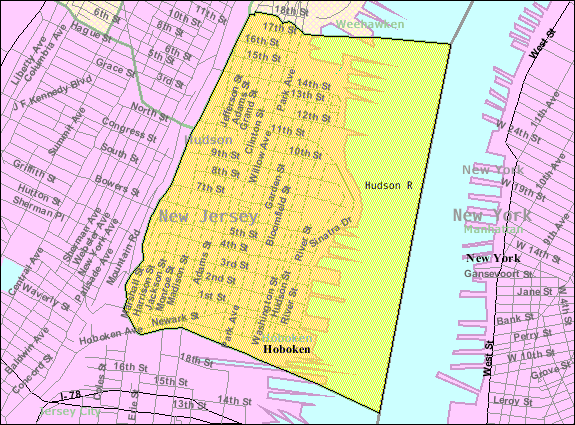 Hoboken Community Solar Map